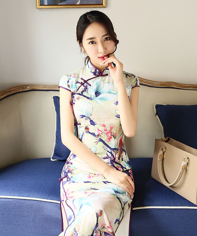 Традиционная китайская одежда qipao, костюм, платье, традиционный Ципао для девочек ручной работы, традиционный Ципао, Ципао, классическое старое модное