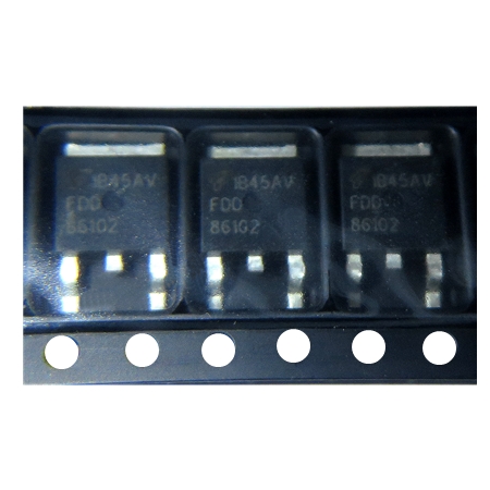 IC транзистор MOSFET N-CH Si 100V 8A 3-контактный (2 + вкладкой) DPAK T/R FDD86102