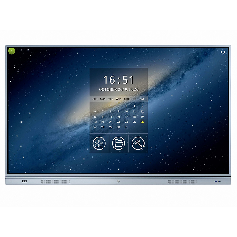 USER 65'' Class meeting smart multi touch LCD digital screen interactive whiteboard with dual system