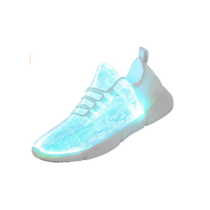 Women Men Flashing Luminous Trainers for Festivals Christmas Party Dancing USB Charging Lightweight Fashion LED Light Up Shoes