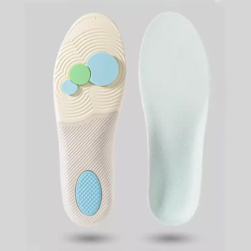 Flat Foot Sports Insole Arch Correction Support Elastic Shock Absorption Plantar Correction Sweat Breathable Arch Support Insole