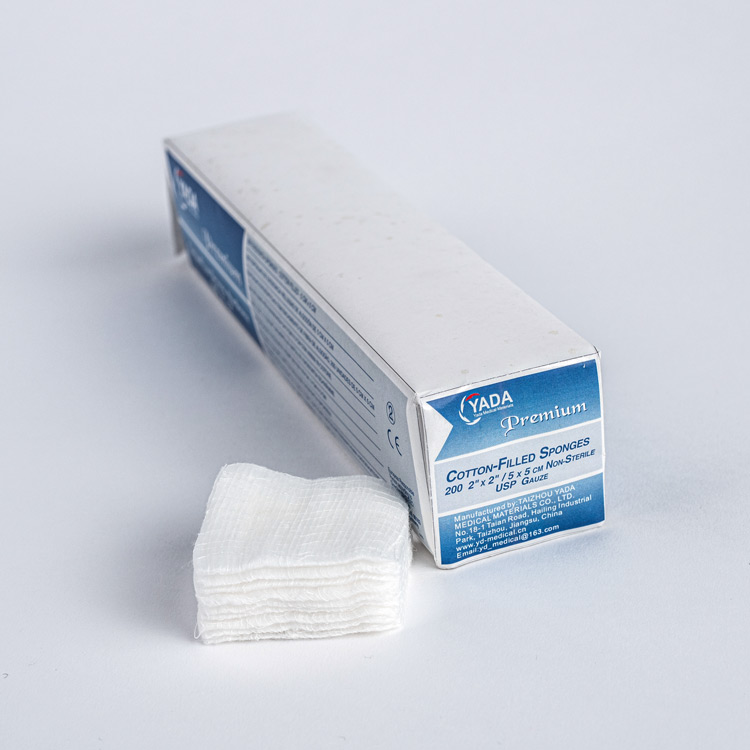 Good quality factory directly cotton filled sponges material sponges label filled sponges
