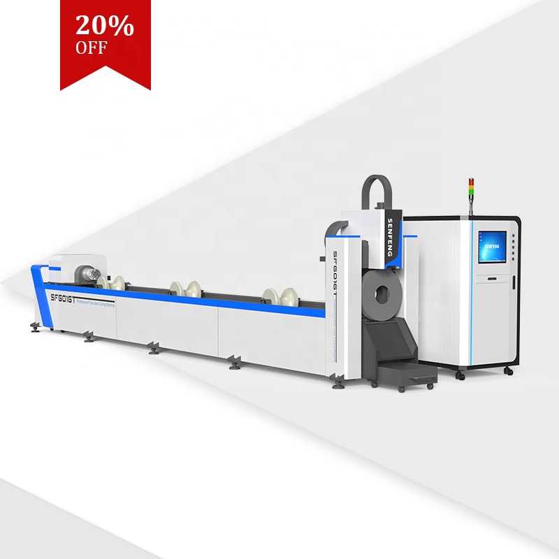 Senfeng CNC 1000W-6000W трубы и трубки волокна лазерной резки SF6020T