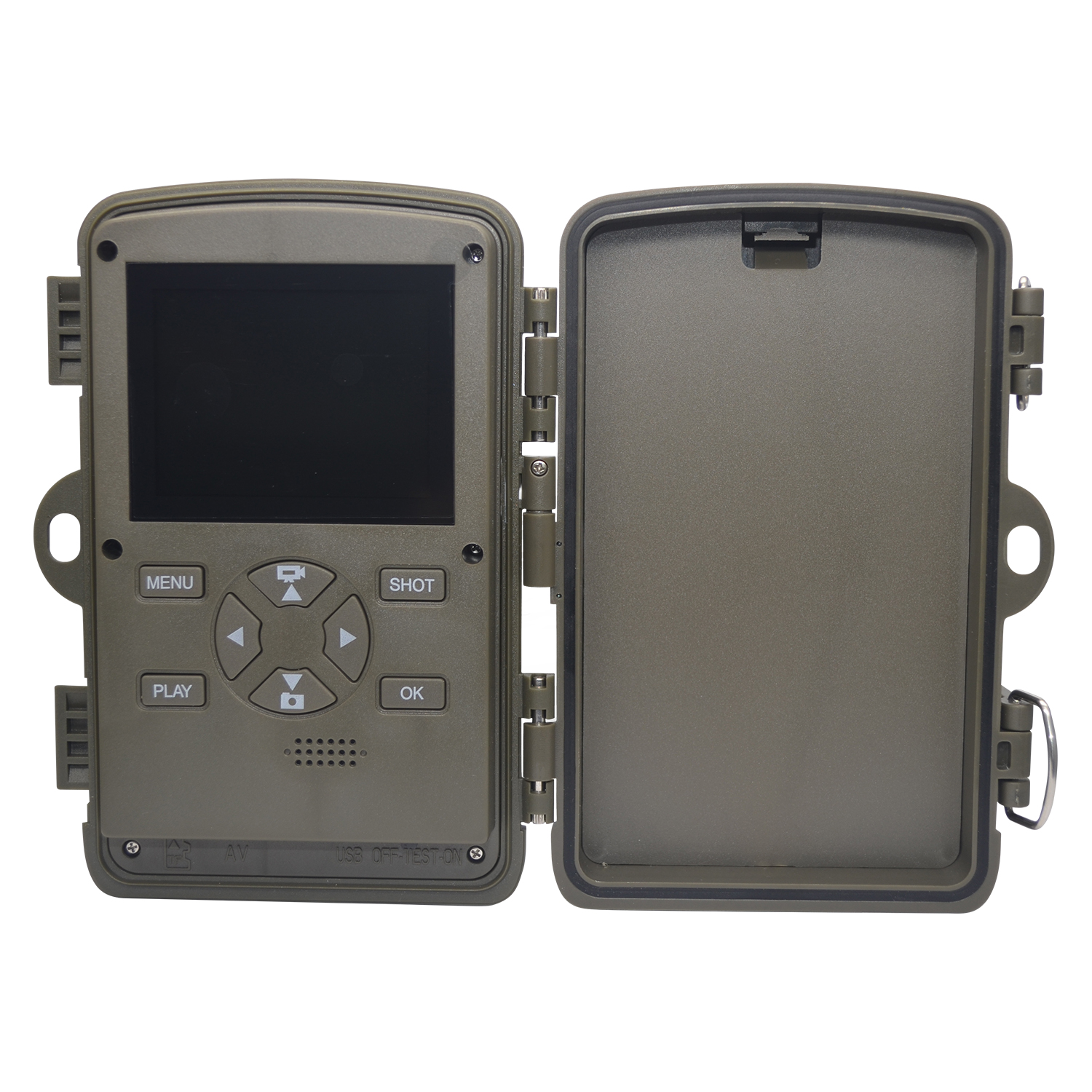 Dual lens Outdoor Waterproof Game Night Vision Wildlife Digital Infrared 4K Hunting Trail Camera