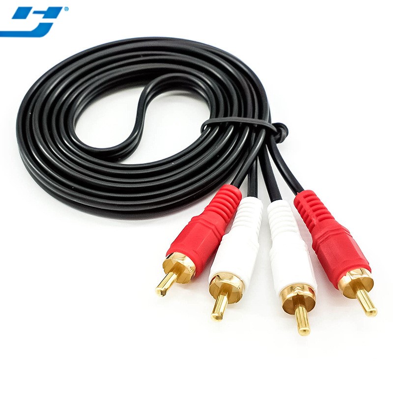 2RCA 3RCA кабель аудио видео композитный штекер к штекеру DVD кабель kable