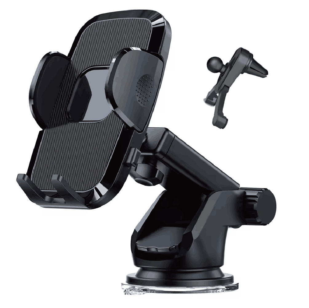 Abs 2 In 1 Set 360 Rotation Air Vent Dashboard Mobile Stand Car Phone Holder For Car Mount