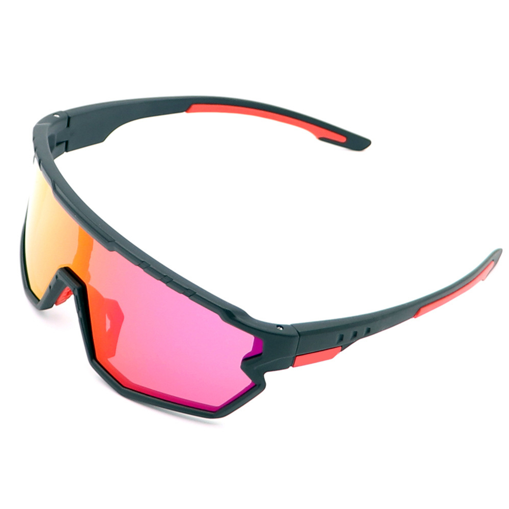 High quality unisex cycling sunglasses outdoor sport sunglasses one-piece sport eyewear tr90 UV protection men cycling glassses