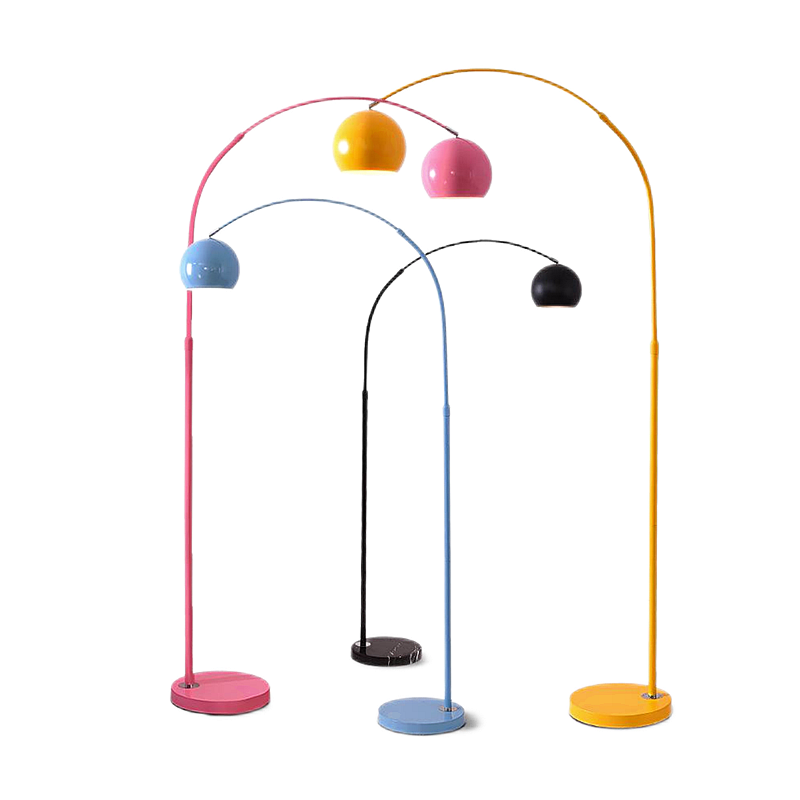 Minimalist Floor Lamps Colorful Corner Lights Modern Standing Floor Lamp For Living Room