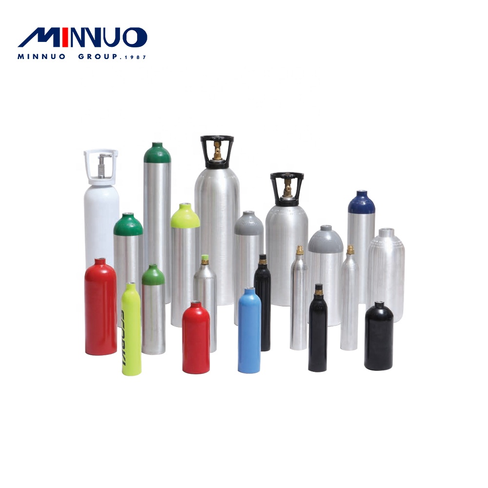 4L CO2 cylinder 150/200bar aluminum gas cylinder oxygen gas cylinder for Mexico Egypt Colombia