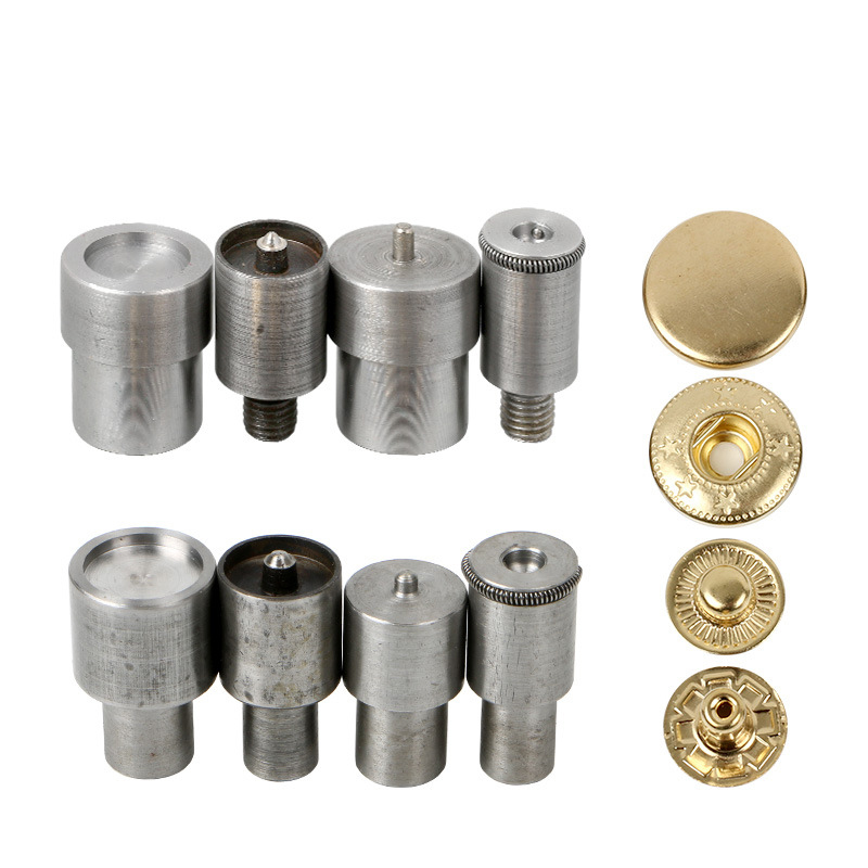633/831 Manual Press Machine Snap Fastener with Mold Leatherwork and Fabric