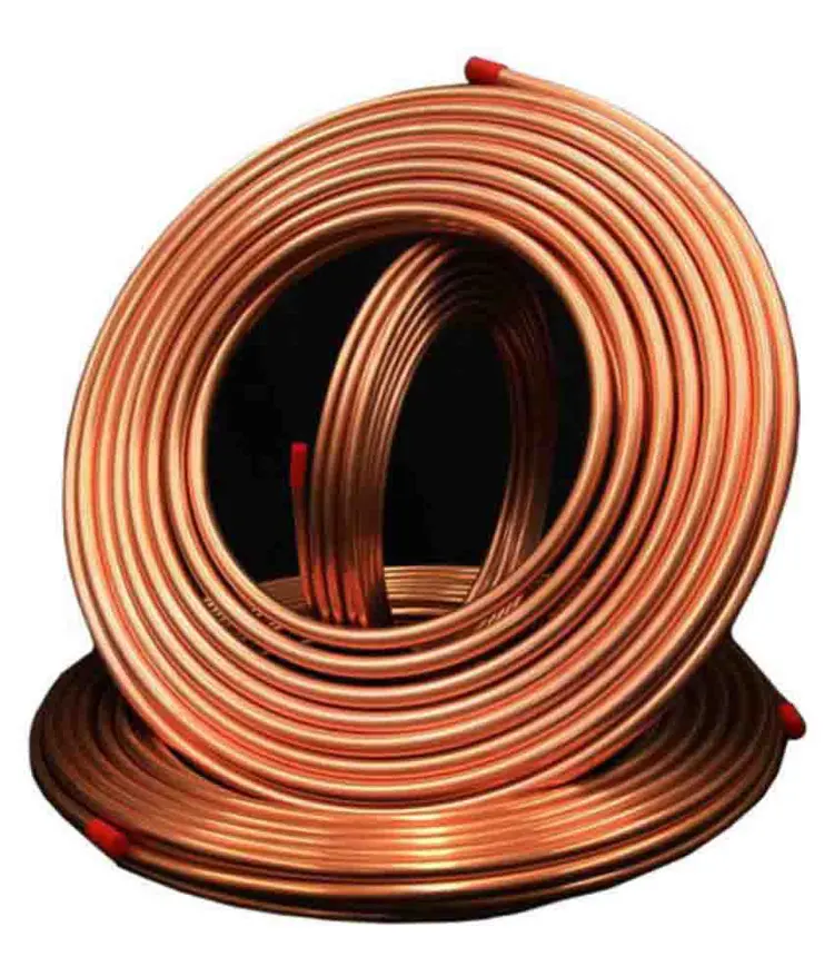 Copper Pipe Refrigerator Air Conditioner Copper Pipe 1/4" Flexible Copper Tube