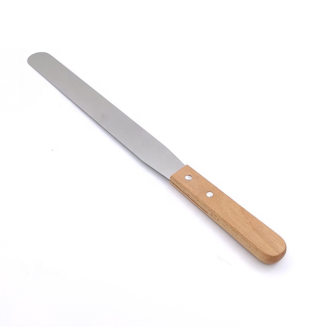 Stainless Steel Flat Icing Spatula,Dinner Butter Knives Spreader and Cheese Cutter