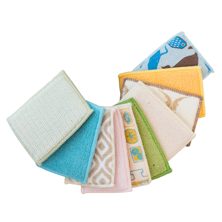 Bearfamily Magic Eraser Custom Kitchen Microfiber Cleaning Sponge Dish Washing Scrubber