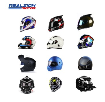 Мотоциклетный прочный шлем REALZION DOT ECE, универсальный, размер M L XL XXL XXXL
