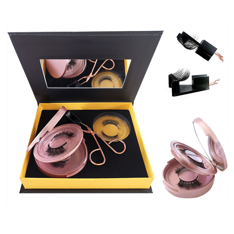 high quality 3d mink magnetic eyelashes private label magnet eyelash