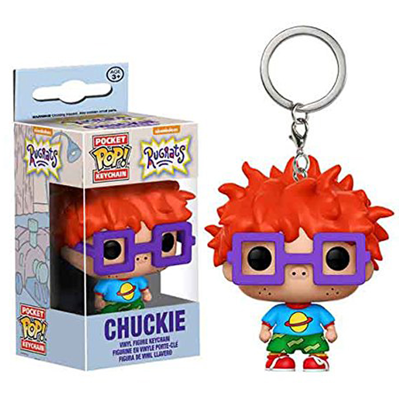 Экшн-фигурка Чаки Funko Pop Rugrats, брелок, игрушки 4 см