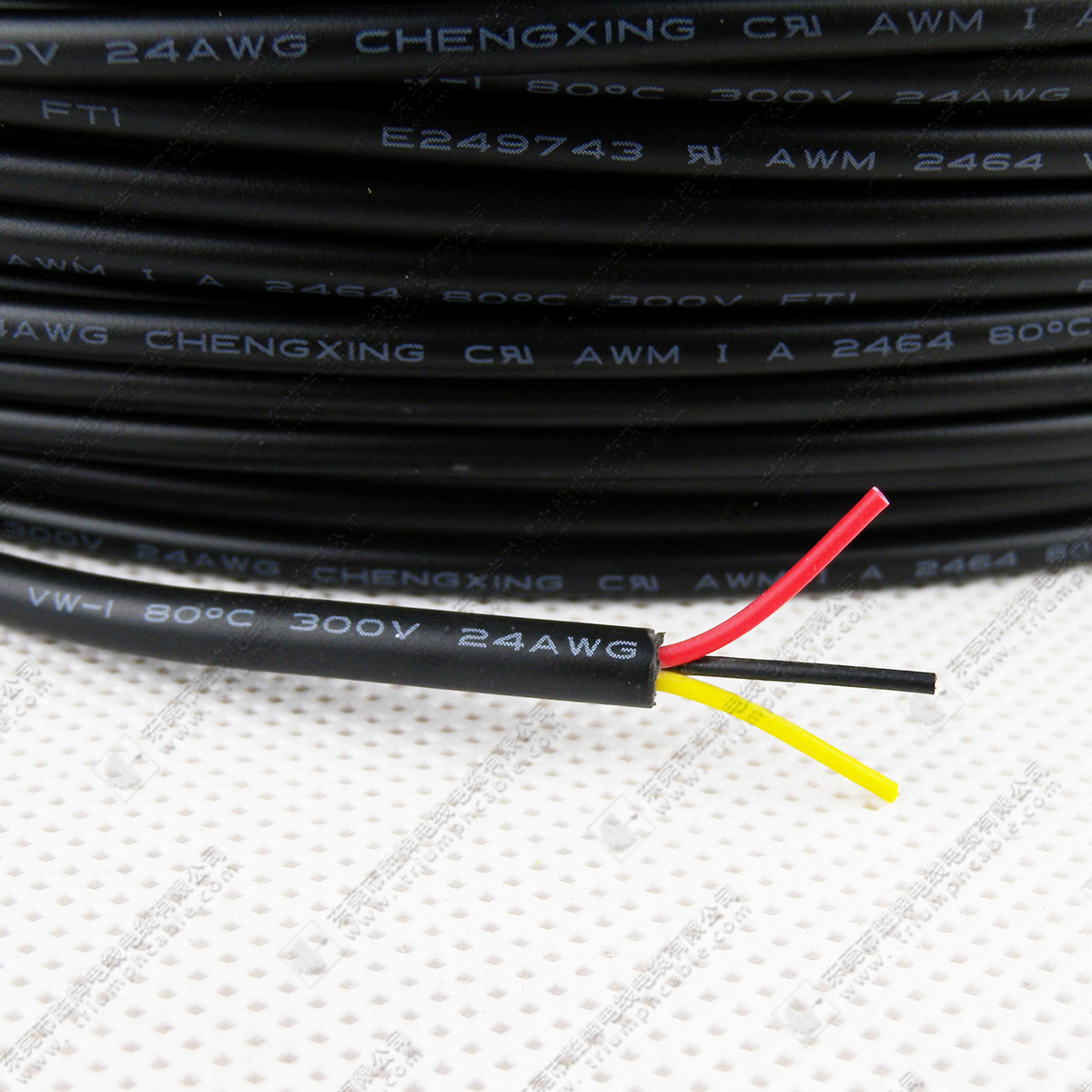 AWM UL2464 ПВХ изоляция ПВХ оболочка гибкий 20awg 2C Кабель