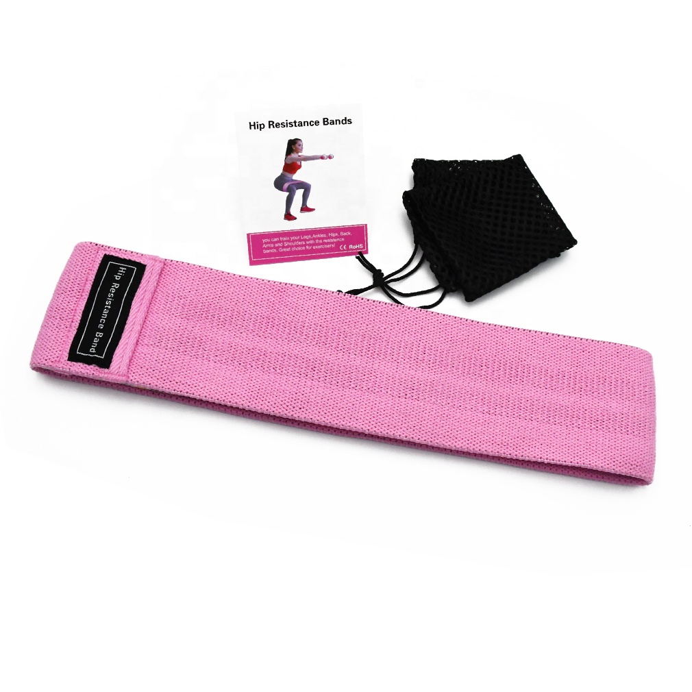 Amazon New Resistance Bands for Legs and Butt, Workout Exercise Hip Bands Free custom logo