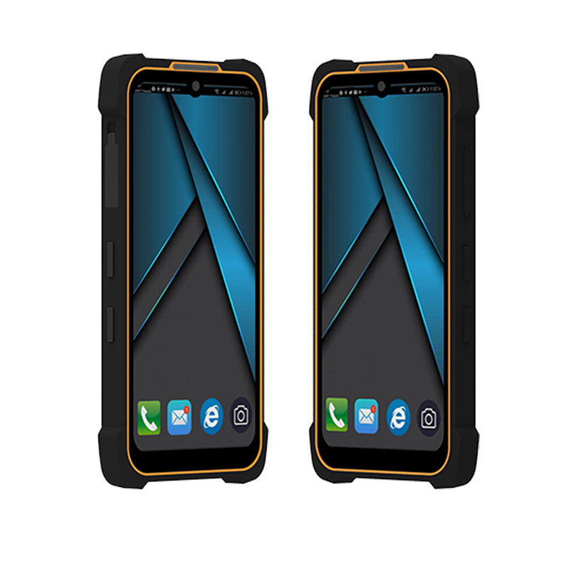 Android 11 мобильный терминал для сбора данных IP67 прочный промышленный ручной КПК с 1D 2D сканером штрих-кода C6300