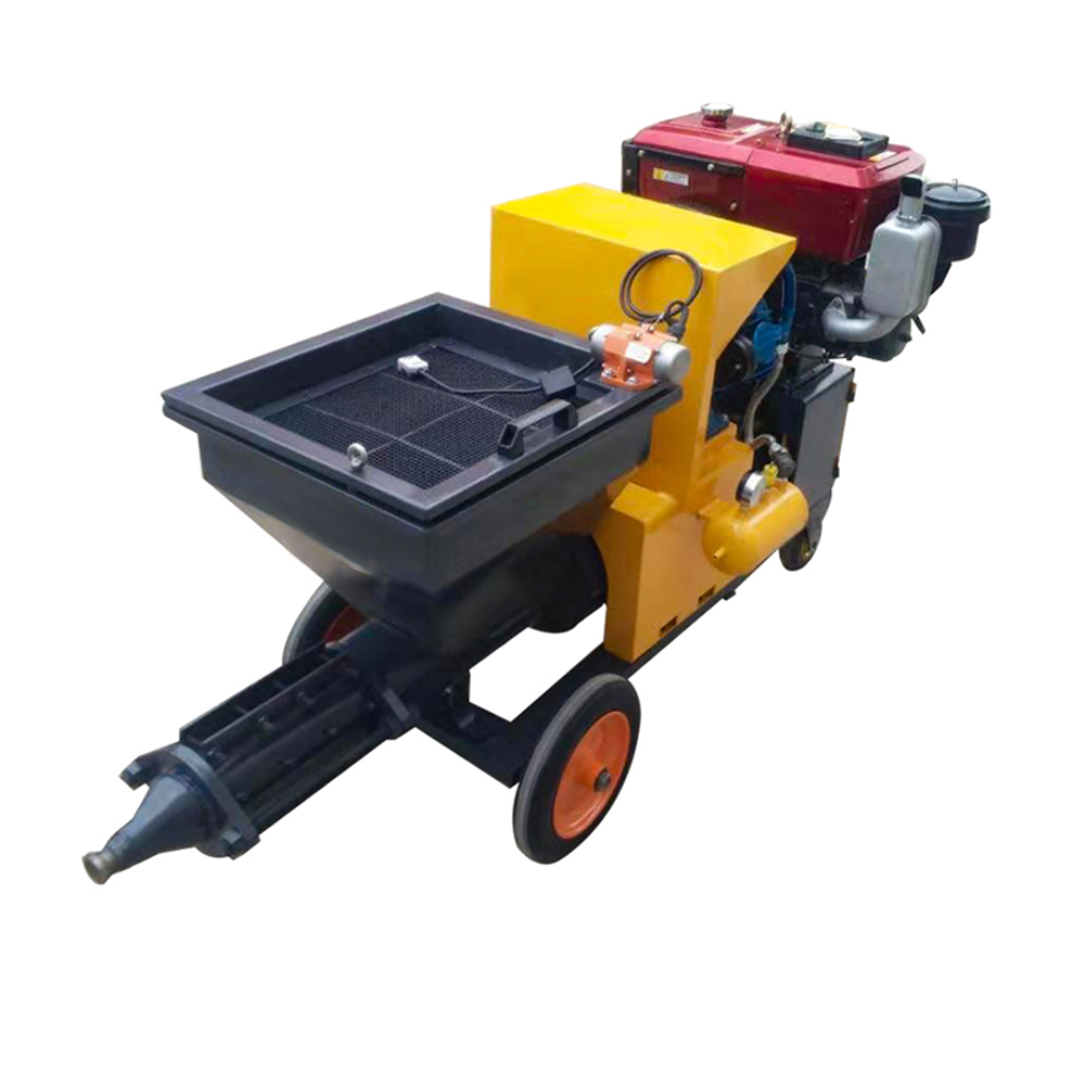 portable mortar spraying machine for wall cement mortar spraying machine