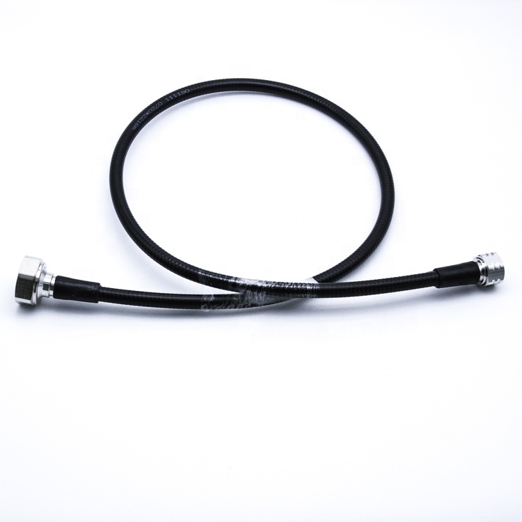 Джампер LOW PIM 3/8 superflex, радиочастотный разъем 7/16 папа к 4,3/10 папа, 1 м
