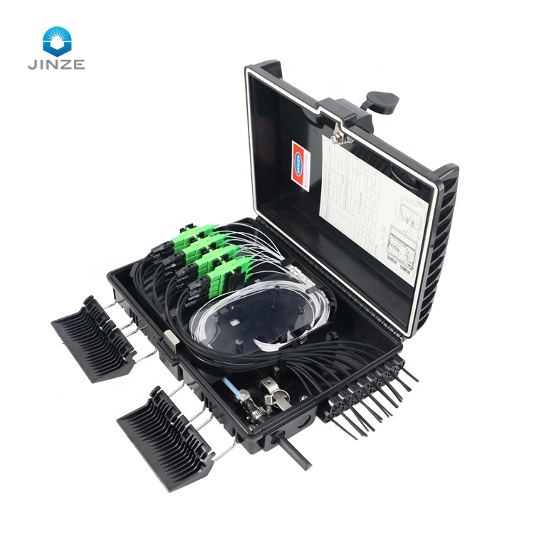 IP65 16-ядерный CTO nap ftth волоконно-распределительный блок ПЛК распределитель коробка с 1 16 волоконно-концевой коробкой 16-портовый FDB волоконный корпус