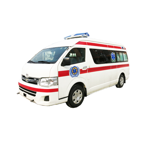 Hiace High Quality Emergency Ambulance Van Monitoring ICU Rescue Transport Hospital ICU Medical Ambulance Vehicle for Sale