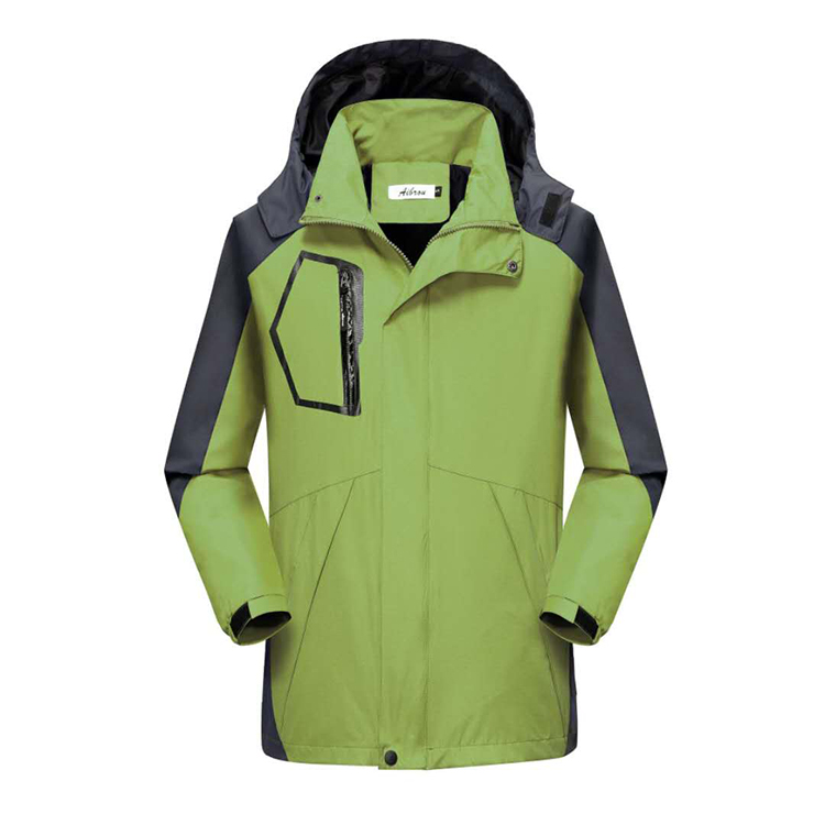 Mens Clothing Sping Fashion Design Hooded Waterproof Breathable Windproof Outdoor Men Softshell Jacket