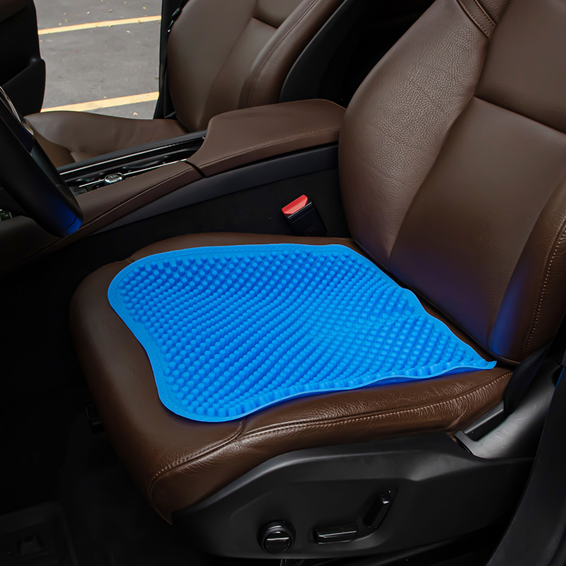 Personality 3D column design universal car massage seat cushion