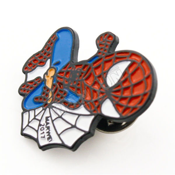 Пользовательские личности marvel Человек-паук форма значок отворот pin