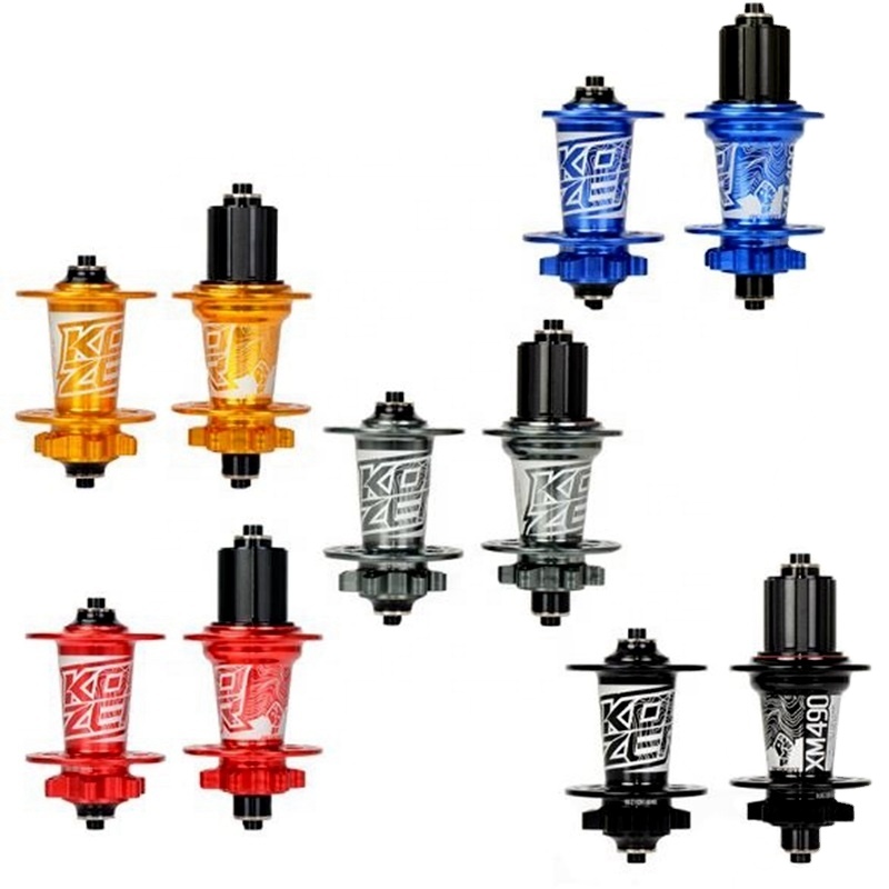 KOOZER XM490 Super Light Front Rear Set Hub 6 Bearing High Quality Mountain Bike Quick Release 32H Bicycle Hub Motor