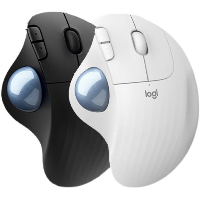 Беспроводная мышь Logitech ERGO M575 с трекболом, легкое управление большим пальцем, точность и плавное отслеживание, Эргономичный удобный дизайн