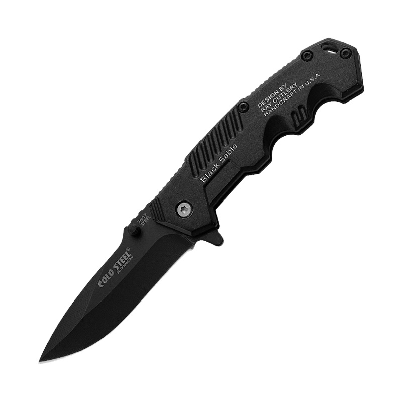 Multifunctional 7cr17mov material outdoor folding portable life-saving folding life-saving knife