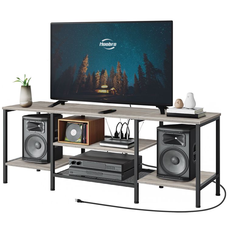 Wholesale Industrial Style TV Console Table Media Entertainment Center TV Television Stands Designs for 50/55/60/65 Inch TV