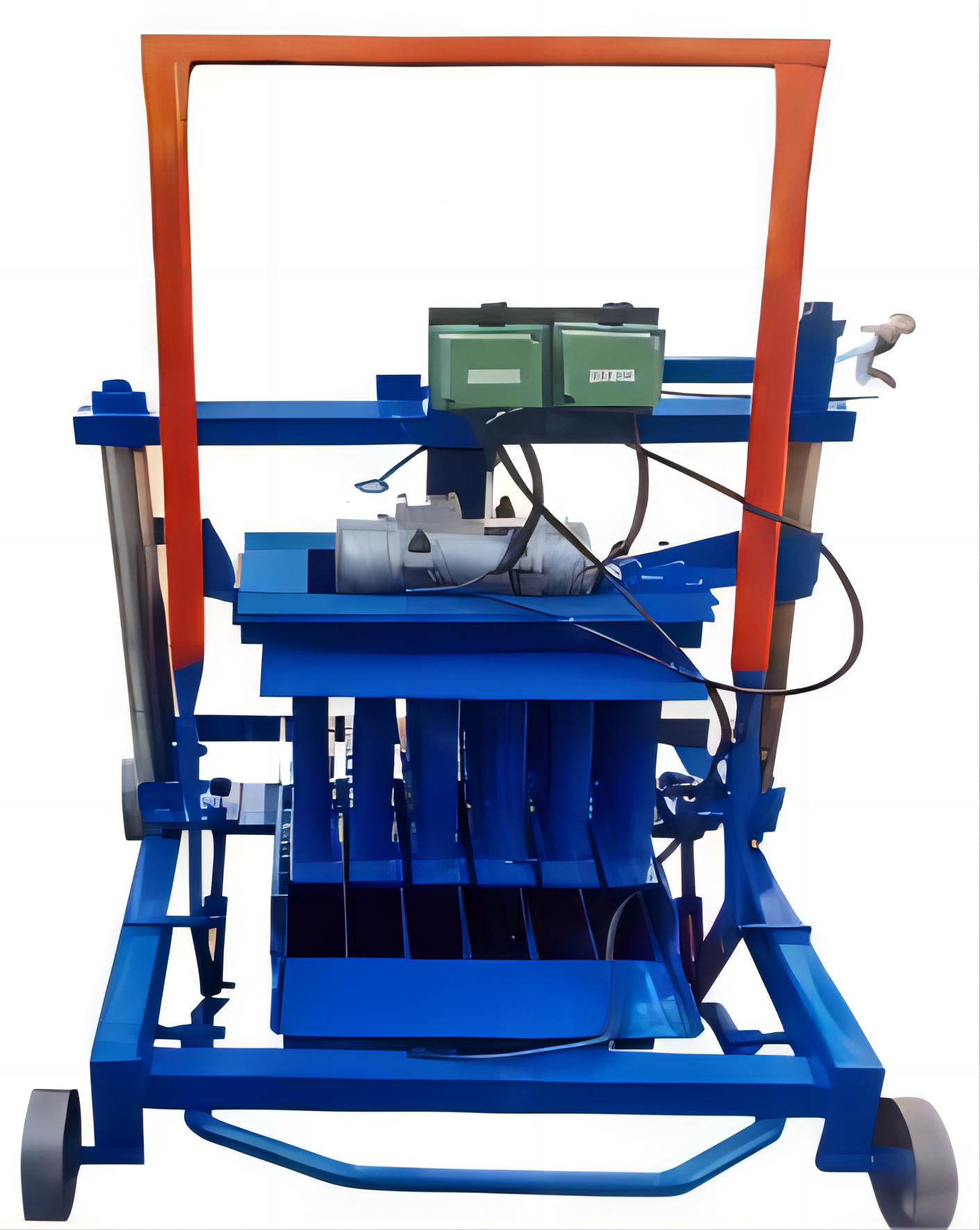 manual concrete cement block brick making machine price hollow concrete block brick maker machine for sale