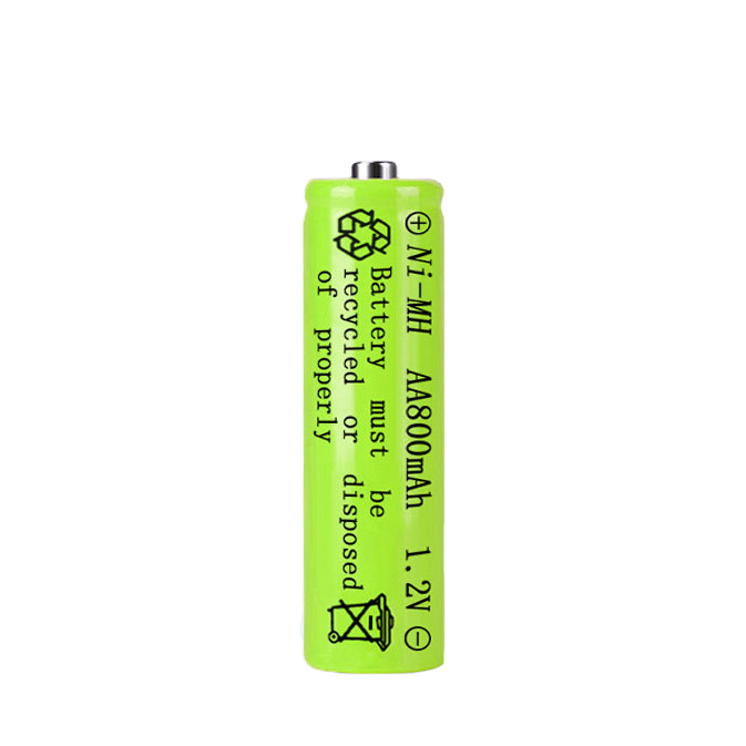 Низкая цена 600mah Нормальная емкость Nimh батарея 1,2 v Ni-MH перезаряжаемые размеры Aa батареи