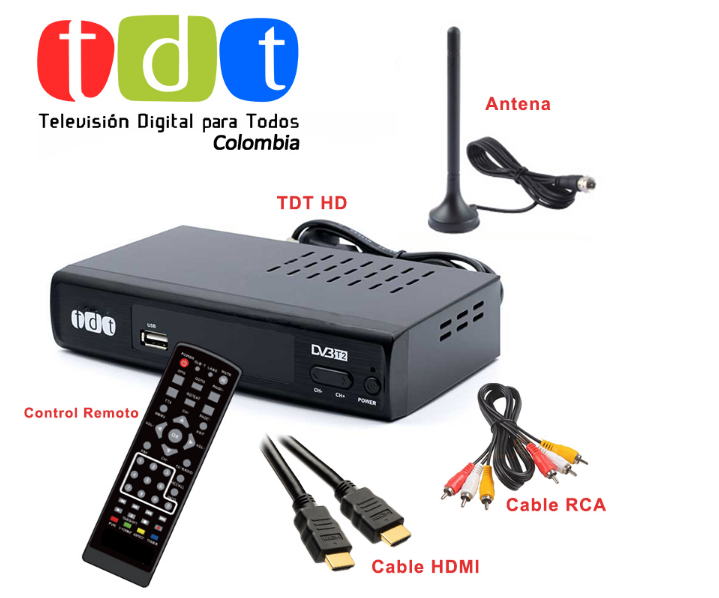 Factory directly sale National TDT Dvb-t2 High Quality Dvb-T2 Free To Air Set Top Box Colombia Dvb T2 Tdt