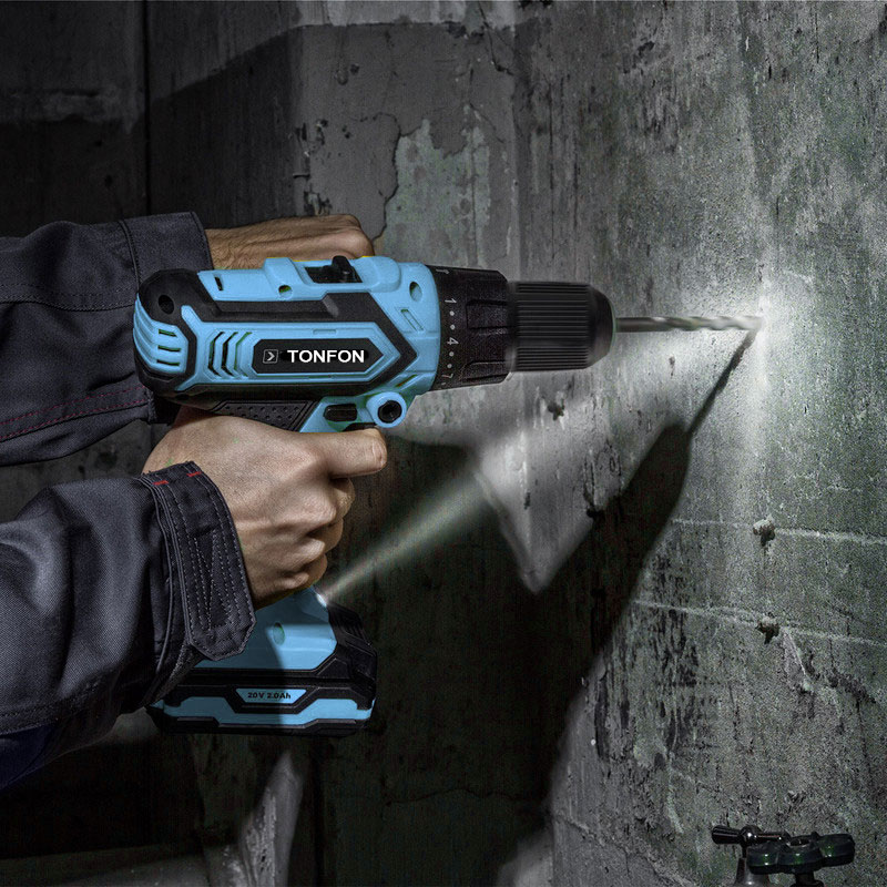 Handheld Concrete Wall Drilling Machine Perseuse Visseuse 18v/20v Electric Cordless Power Drill Screwdriver Battery Tool set