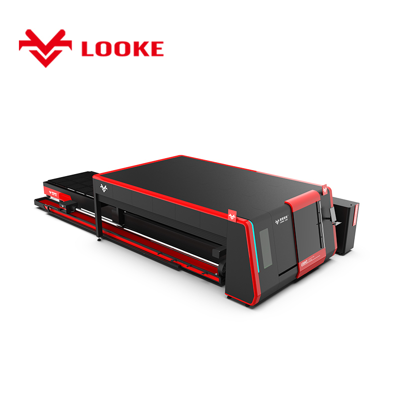 High Power 3015 2040 Fiber Optic Laser Cutting with Full Covered for Metal Sheet 4000w 6000w 8000w Industrial Laser Equipment