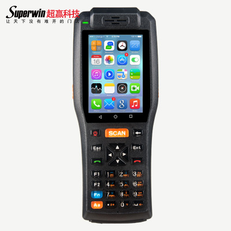Портативный КПК 4G, NFC, Wi-Fi, Bluetooth, 1D и 2D сканирование, камера и ИС-карта