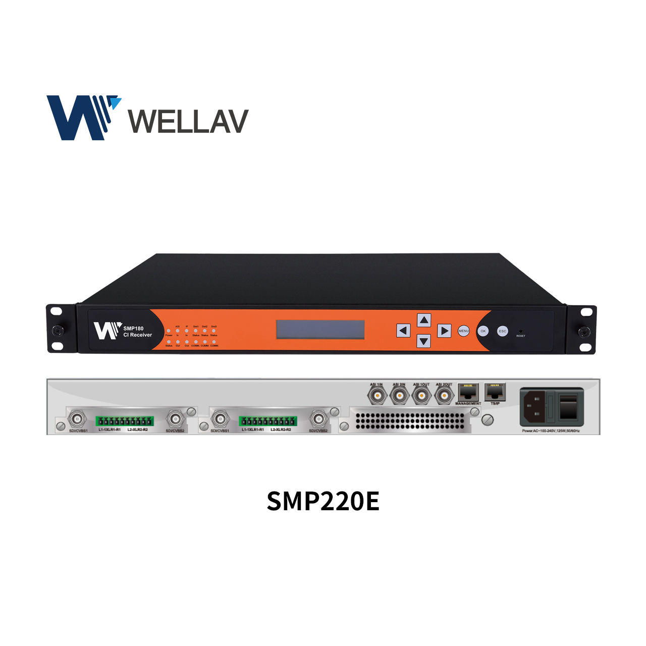 Самый продаваемый высококачественный энкодер Wellav SMP220E 6HD/SD H.264 SDI/AV