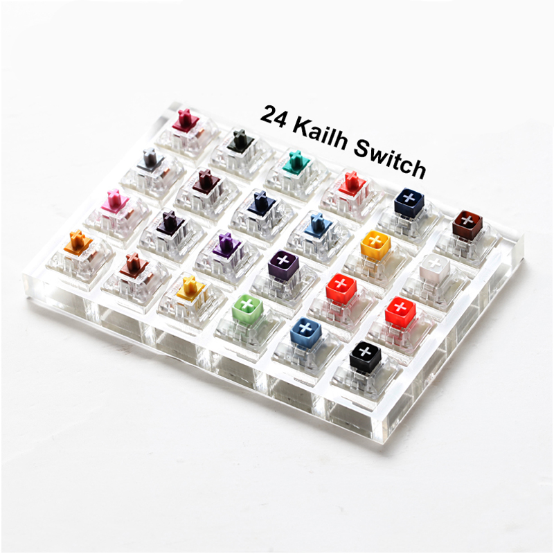 OEM brown red keyboard swiches pc kailh box keybaord switch mechanical silver swicth game switches tester milky yellow keybord