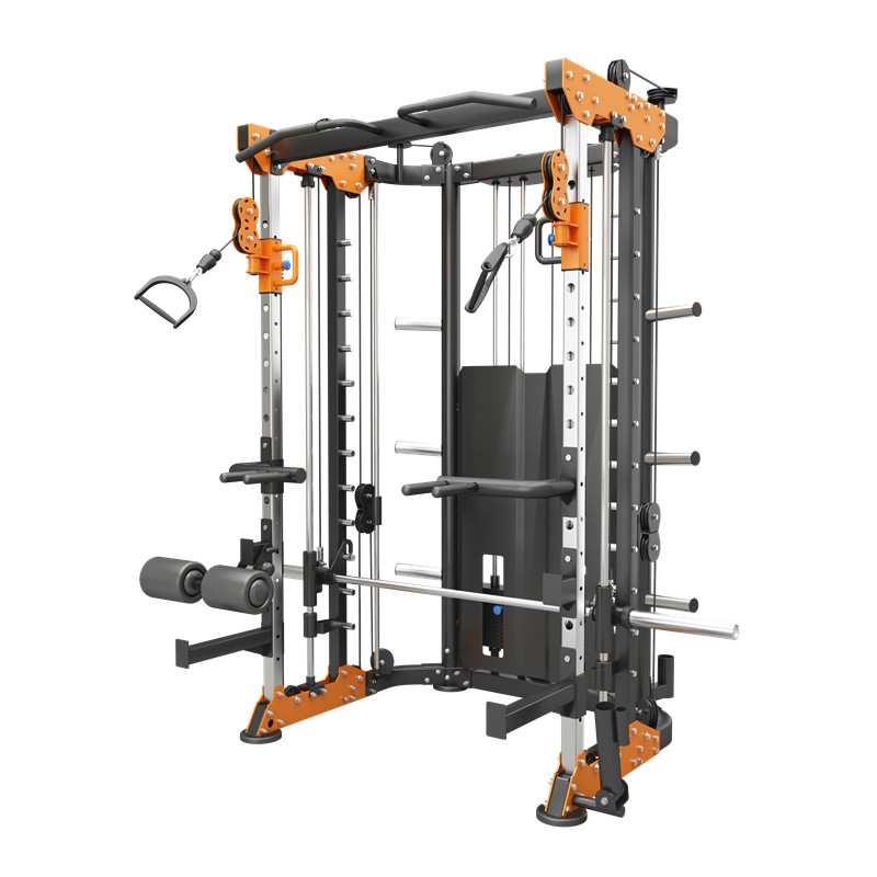 Hot Selling commercial Gym Equipment multi functional station gym smith machine stack weight gym machine