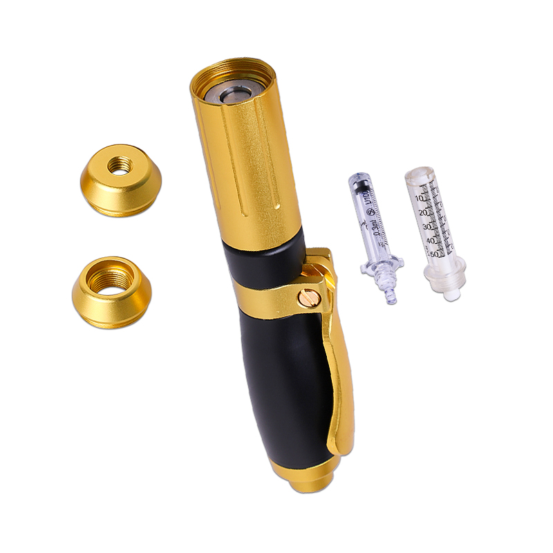 High Pressure Lip Hyaluronic Pen Gun Massage Atomizer Pen Injection Kit Acid Micro Guns Anti Wrinkle Lip Lifting