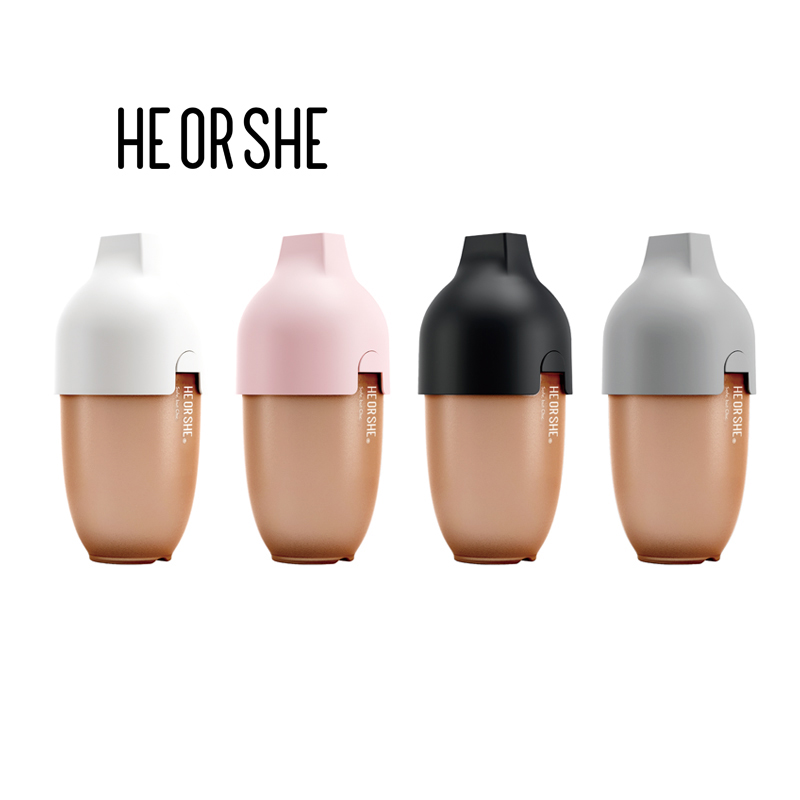 HEORSHE Factory price cute anti colic silicone baby bottle