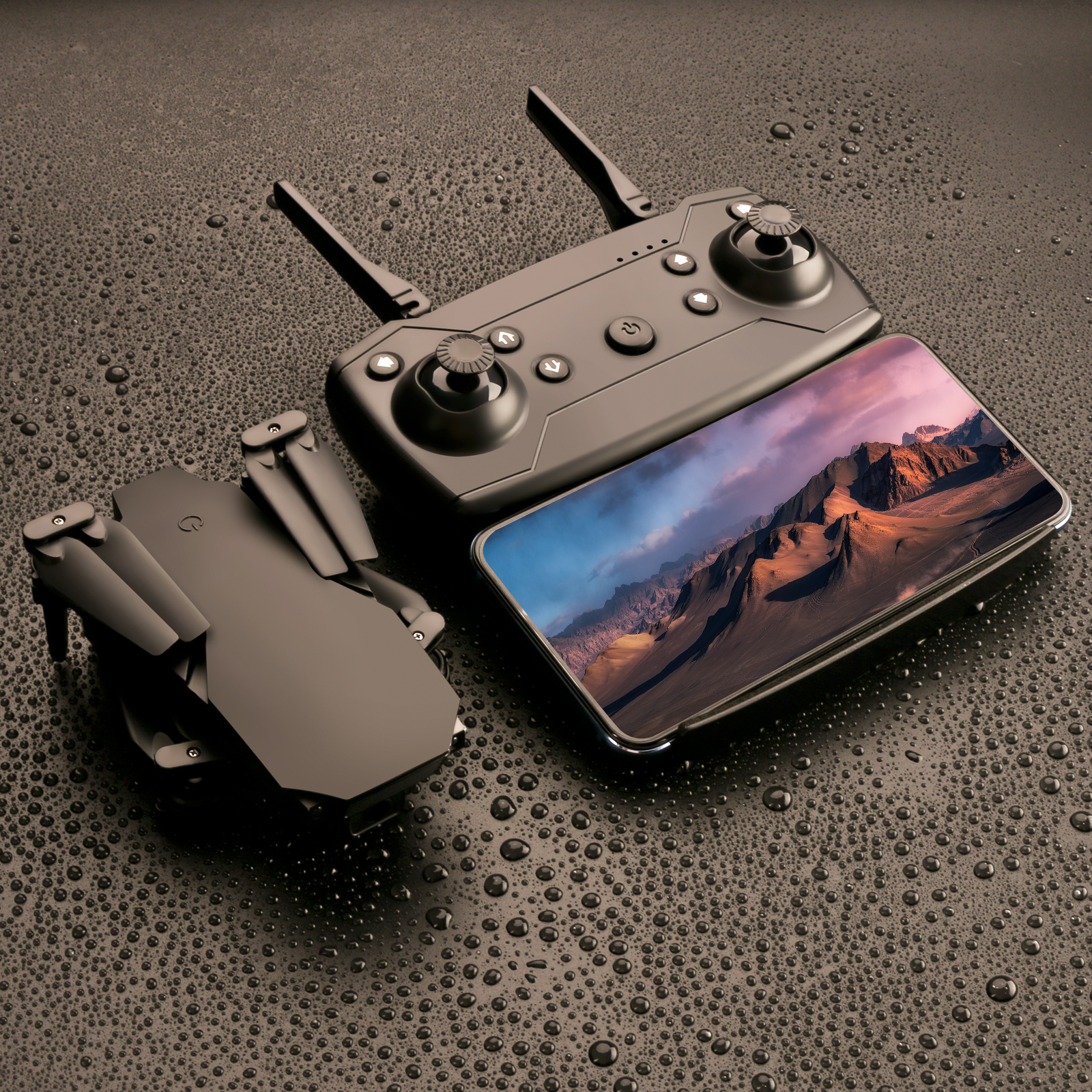 Дрон S70 Pro mini 4k с двойной камерой, широкоугольная камера с фиксированной высотой, складной Радиоуправляемый мини-Квадрокоптер VS E88 E58 E99, 2021
