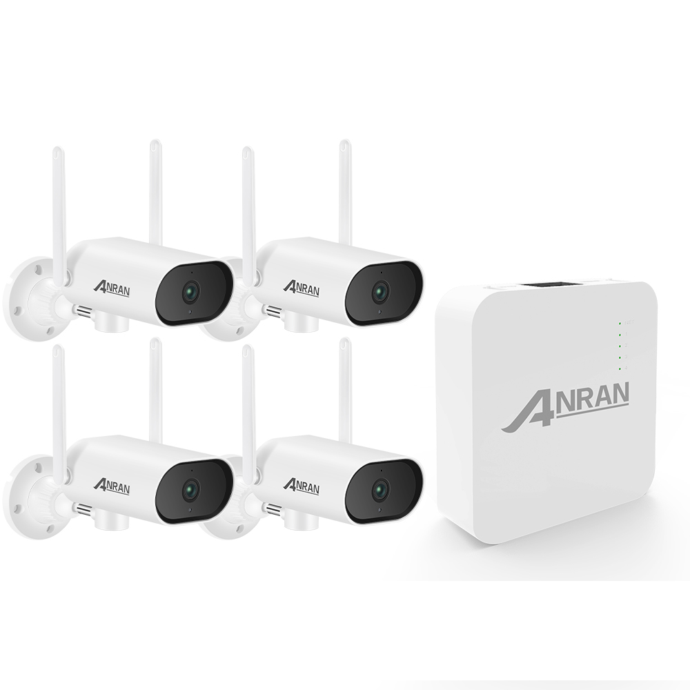 ANRAN 3MP PTZ беспроводная камера видеонаблюдения с nvr набор 1080P система ночного видения аудио запись cctv