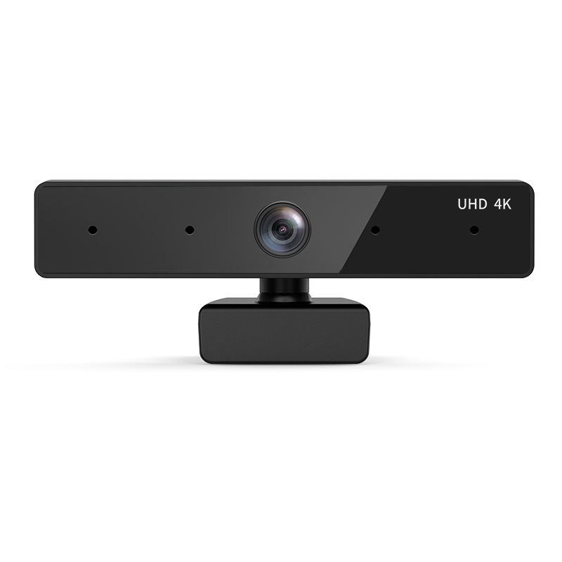 Веб-камера 4K UHD, Встроенная веб-камера с 2 микрофонами, USB, совместима с зумом/Skype/Facetime/командами