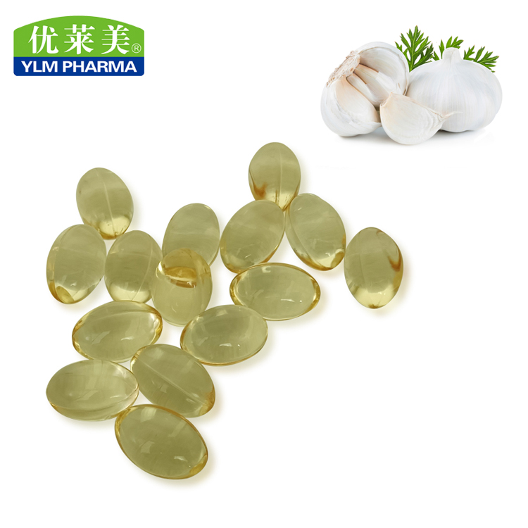 100% Pure Natural Garlic Essential Oil Softgel Capsules health care food