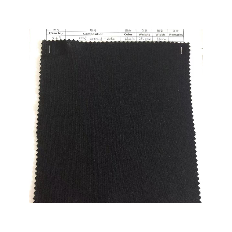 Knitted 100% Meta Aramid 1313 Para Fire Resistant Fabric